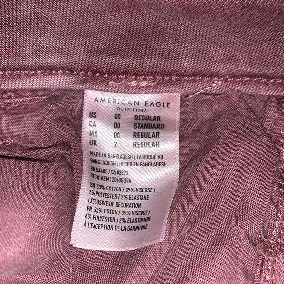 American Eagle Jeans Sz 00 - Picture 6 of 6